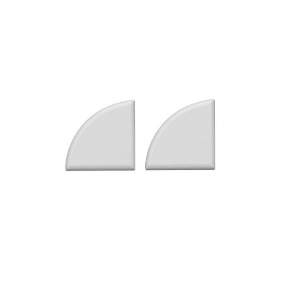 Terminal without hole for aluminum profiles angular IP20 Fos_me