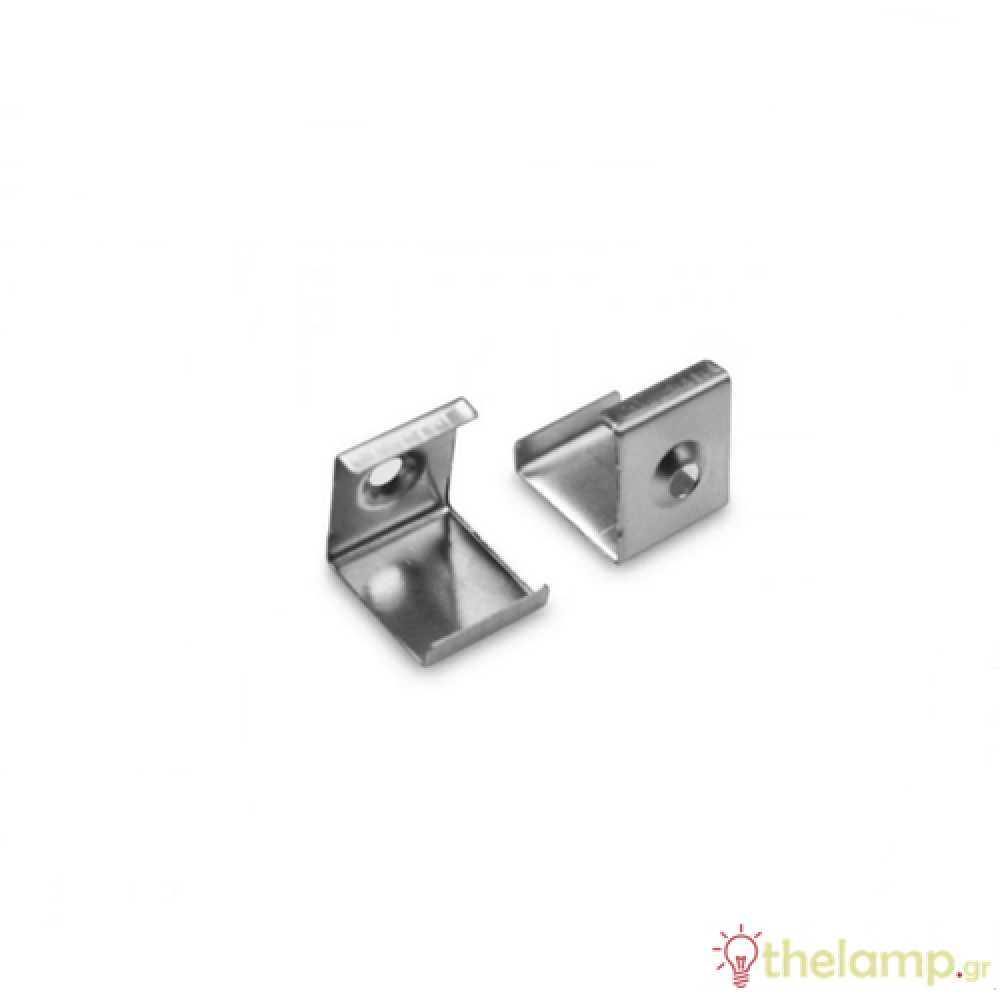 Metal base for aluminum profiles angular IP20 Fos_me