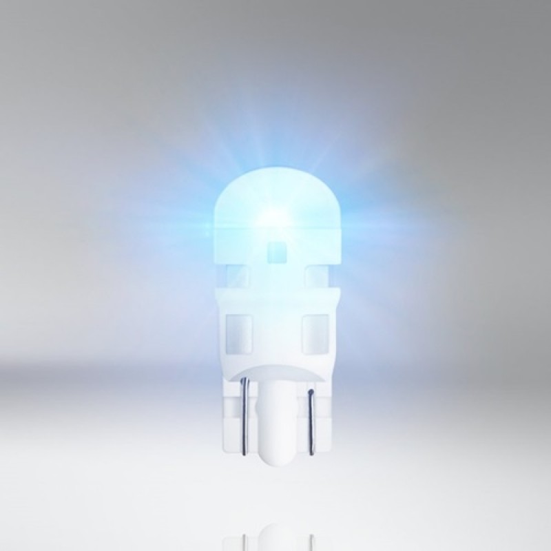 Osram Led 12V 1W W2.1x9.5d W5W μπλε LEDriving Standard DUO blister 2880BL-02B