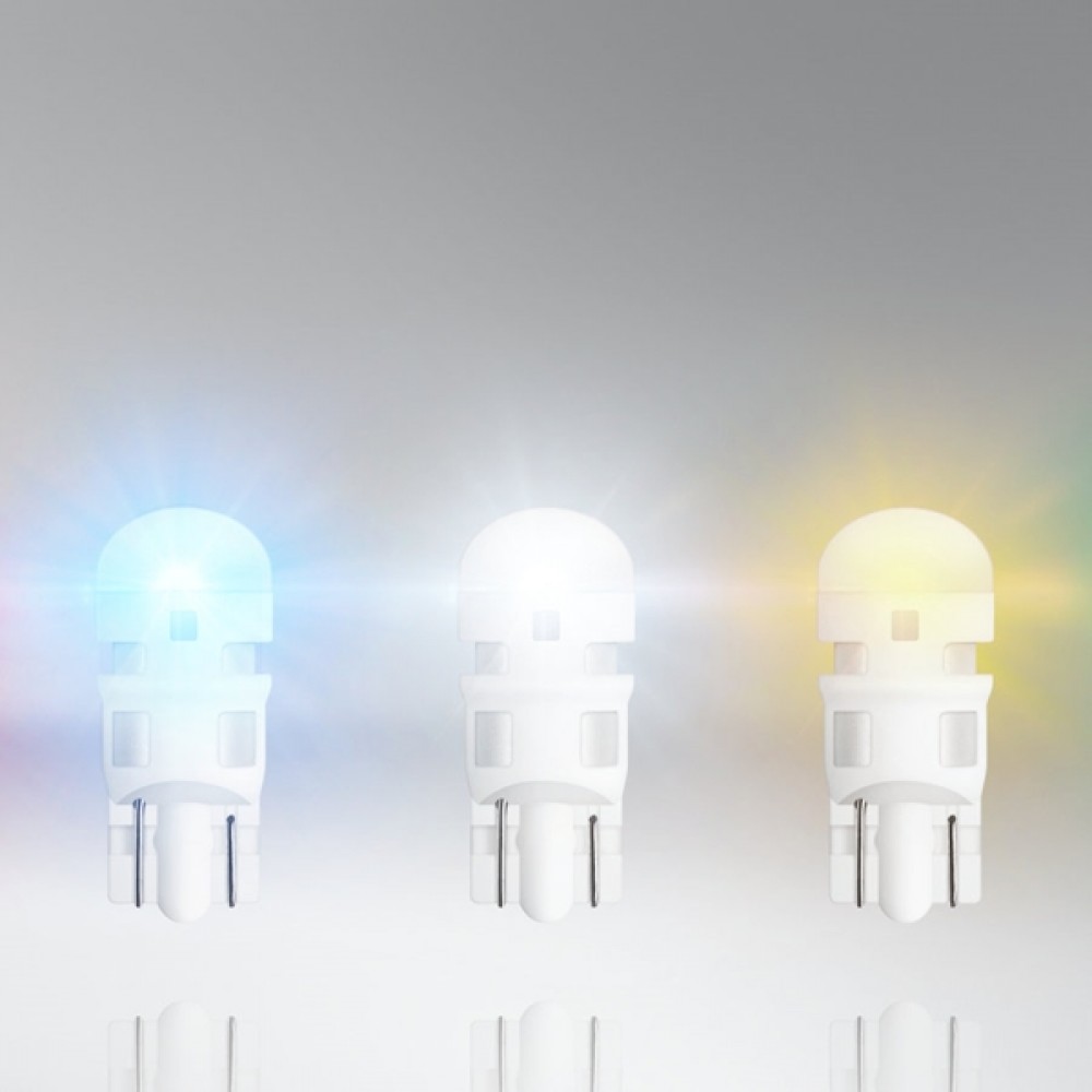Osram Led 12V 1W W2.1x9.5d W5W blue LEDriving Standard DUO blister 2880BL-02B