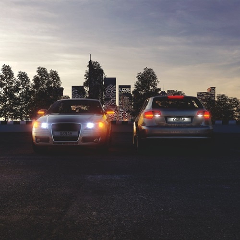 Osram Led 12V 1.8W W2.1x9.5d W16W day light 6000K LEDriving Standard DUO blister 9212CW-02B