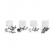 Mounting bracket for motorcycle lantern Nissan BOX1 LEDFOG101-NIS-M Osram