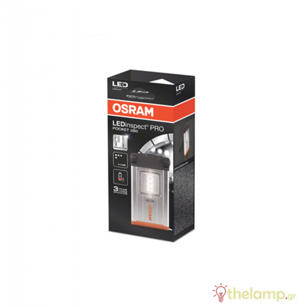 Φωτιστικό εργασίας 3.7V 1W day light 6000K LEDIL107 Osram