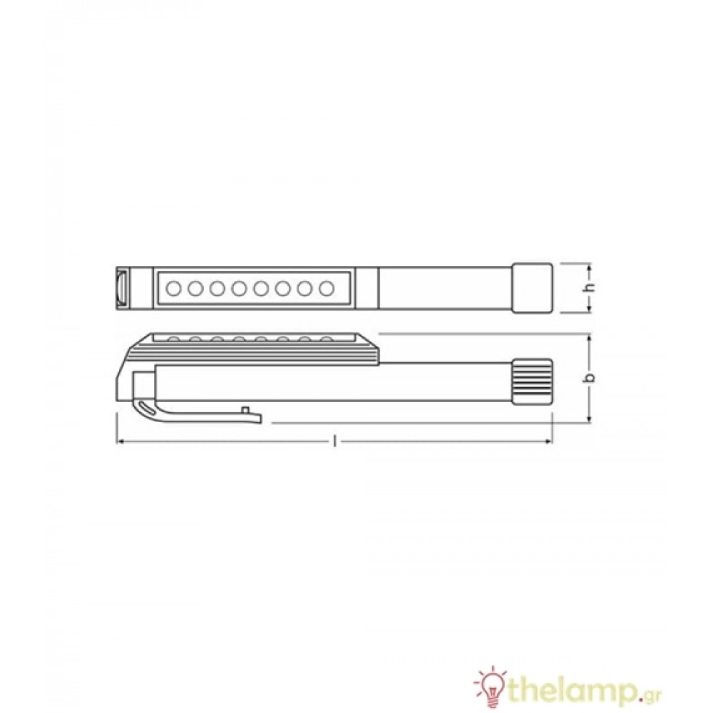 Φωτιστικό εργασίας 4.5V 1.5W day light 7000K LEDIL203 Osram
