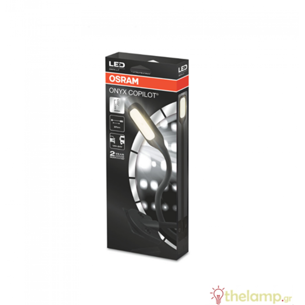 Car lighter led ONYX COPILOT 12/24V 0.5W warm white 3200K ONYX L-7 Osram