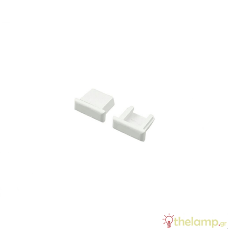 Τερματική τάπα χωρίς τρύπα για προφίλ αλουμινίου IP20 Φos_me