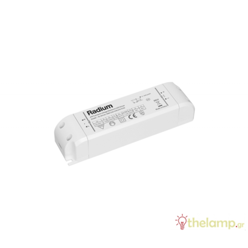 Τροφοδοτικό 230V->24V 1.25A 30W για Led ταινία RL-Driver IP20 Radium