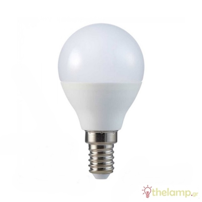 Led γλομπάκι P45 220-240V 5.5W E14 warm white 3000K Samsung chip 168 VT-236 V-TAC
