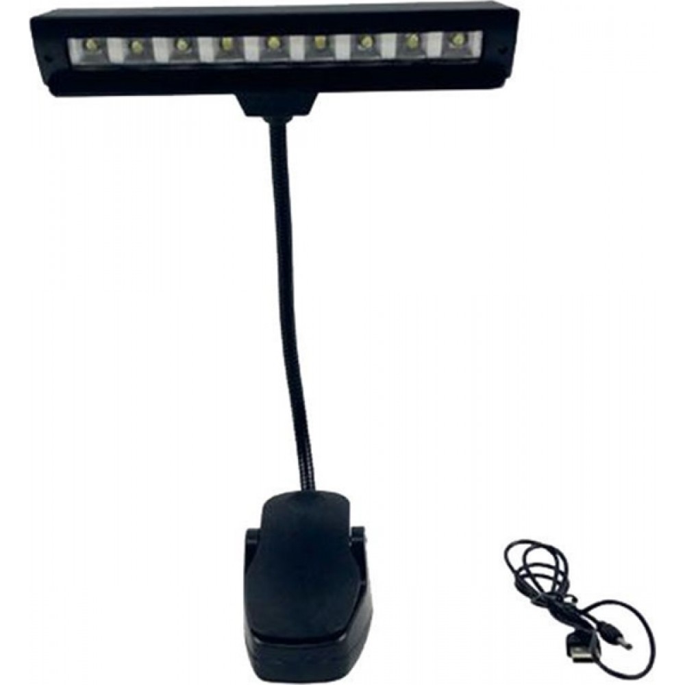 Φωτιστικό γραφείου led 1.5W day light 5000K μαύρο HLK-200
