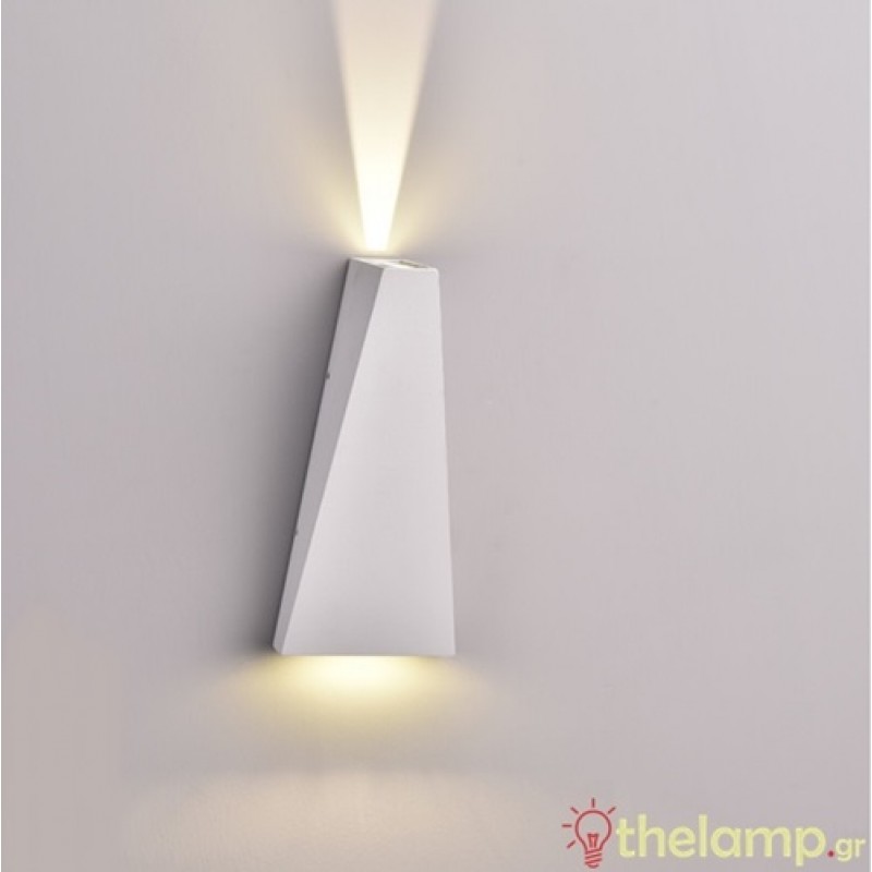 Led φωτιστικό τοίχου 6W 240V 15°-120° cool white 4000K λευκό 8296 VT-826 V-TAC