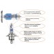 Osram 12V 60/55W P43t H4 ±12/±15% cool white 3900K Night Breaker Laser 64193NL