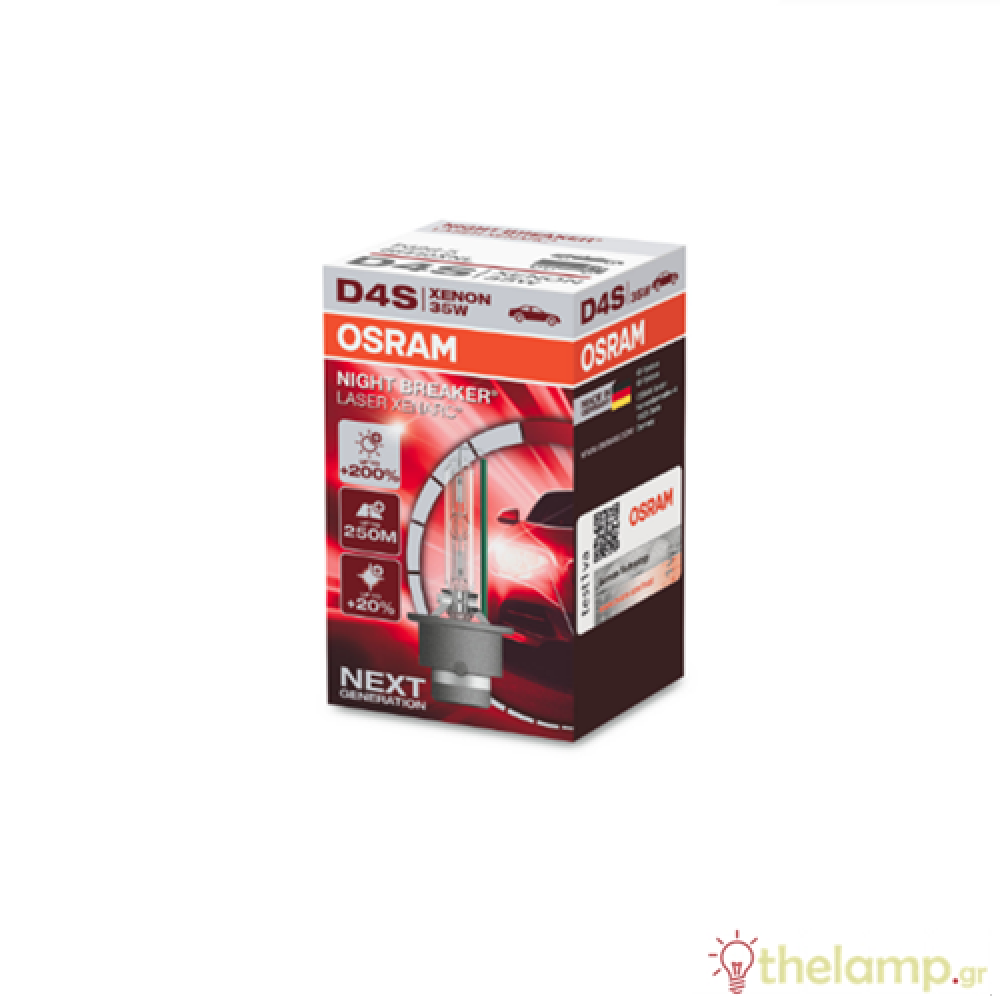 Osram 42V 35W P32d-5 D4S cool white 4400K Xenon Night Breaker Laser 66440XNL