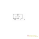 Aluminum profile deep 2m for Led strip IP20 Fos_me