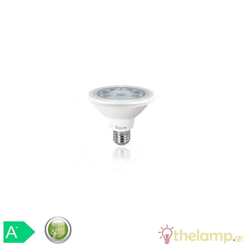 Led καθρέπτου PAR30 240V 10W E27 cool white 4000K Φos_me