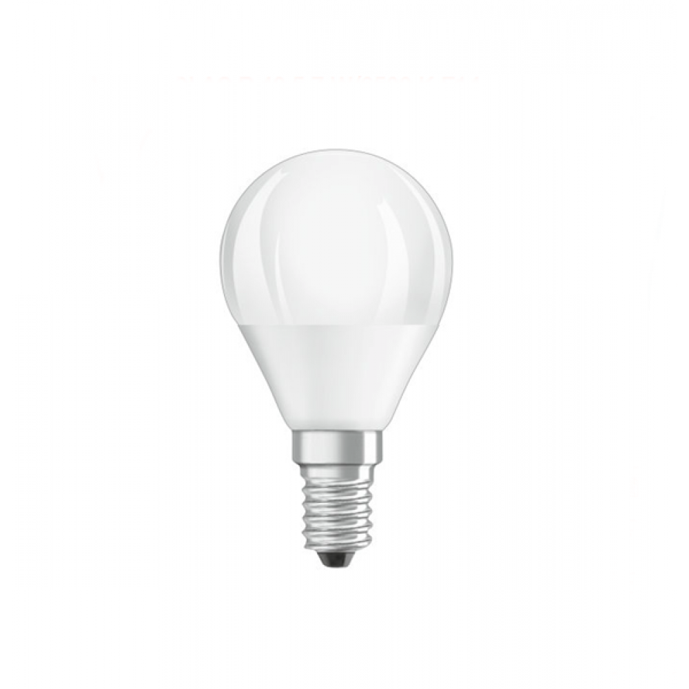 Led mini bulb P40 5.7W E14 240V day light 6500K Value Classic Osram