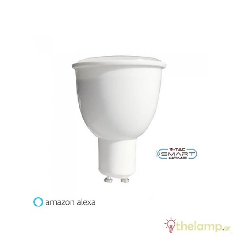 Led  220-240V 4.5W GU10 2700+6500K WiFi Dimmable 8436 VT-5015 V-TAC