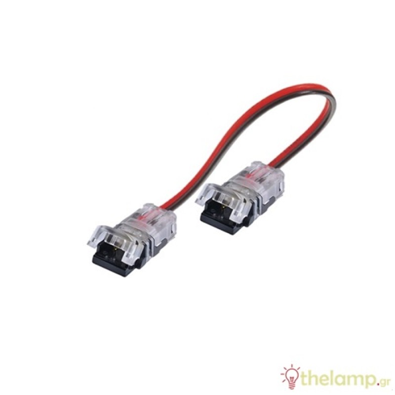 Αντάπτορας ενδιάμεσος ταινίας led μονόχρωμης πλάτους 8mm με καλώδιο Cuba Lux