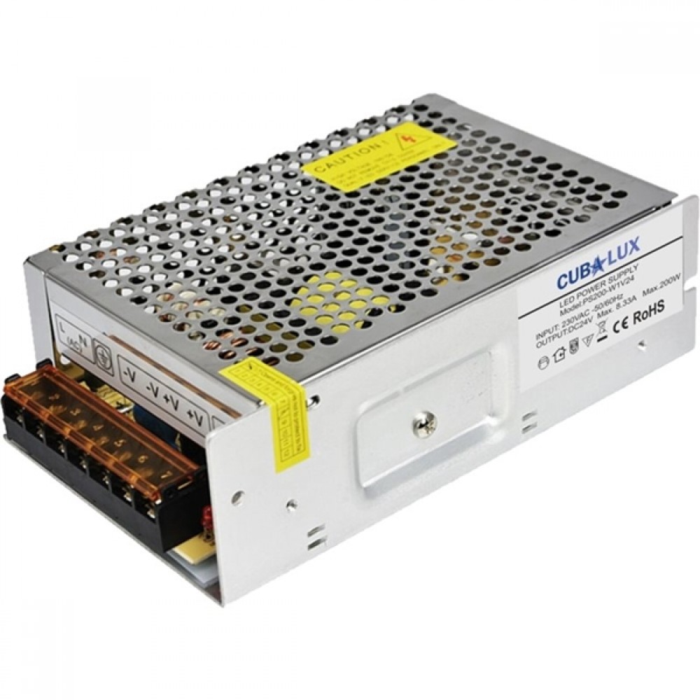 Τροφοδοτικό Led 230V IN -> OUT 12VDC 35W 2.9A IP20 TΩRA Cuba Lux