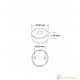 Controller Simlicity dimming mini with a magnetic base Cuba Lux
