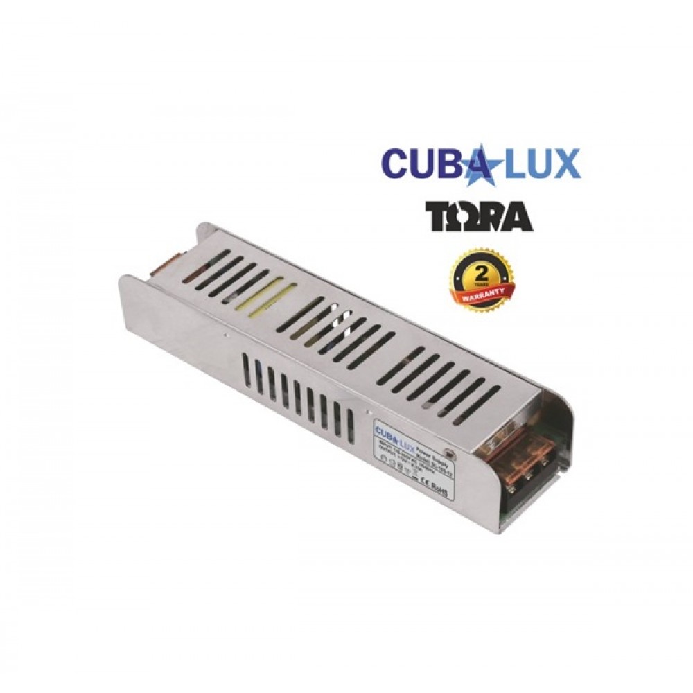 Power supply Led 176-264V IN -> OUT 12VDC 100W 8.3A IP20 TΩRA Cuba Lux