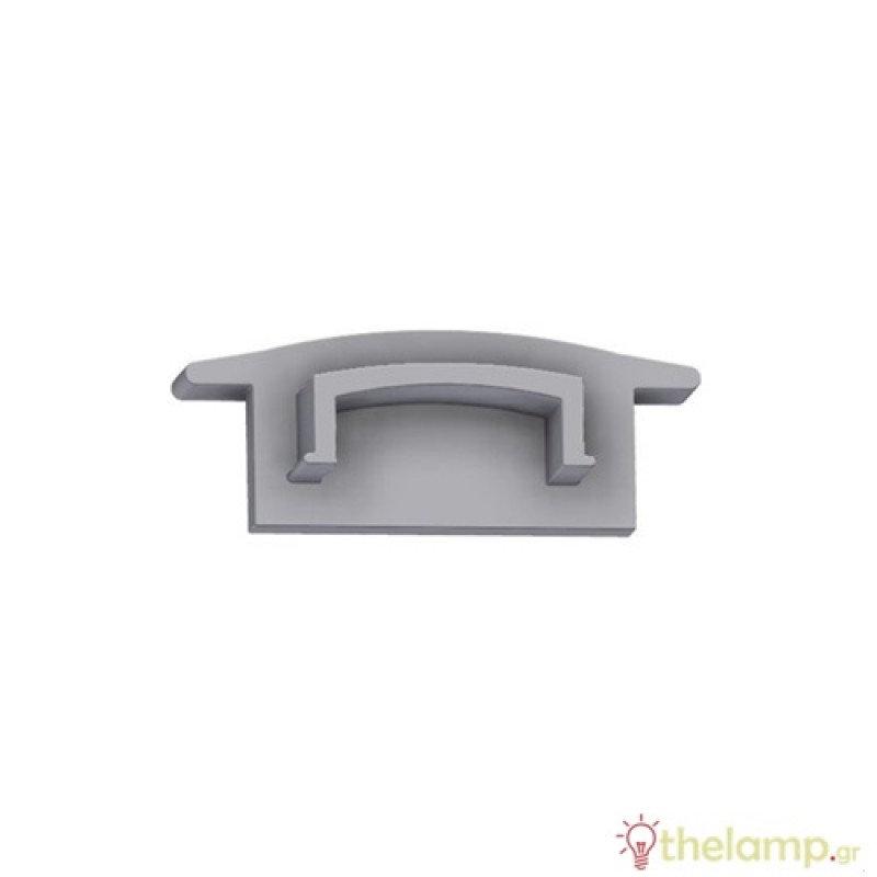 Τερματική τάπα για προφίλ αλουμινίου χωνευτό Cuba Lux