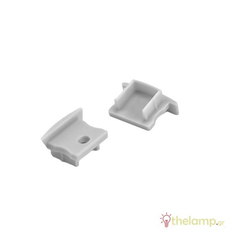 Τερματική τάπα για προφίλ αλουμινίου χωνευτό βαθύ Cuba Lux