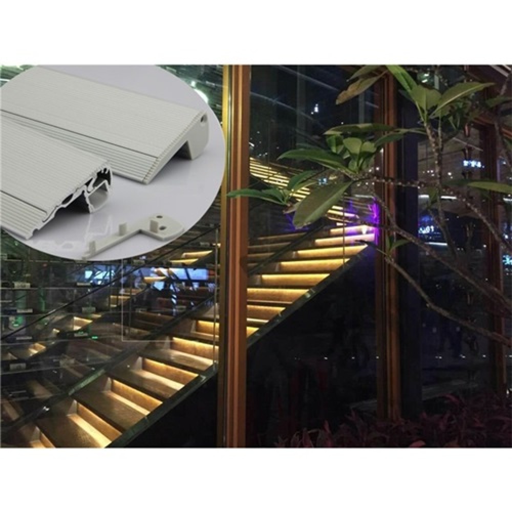 Aluminum profile step for Led tape Cuba Lux