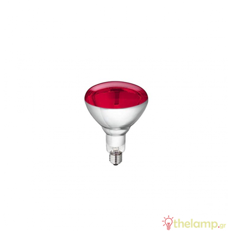230-250V E27 150W BR125 κόκκινη IR150RH/BR125 Philips