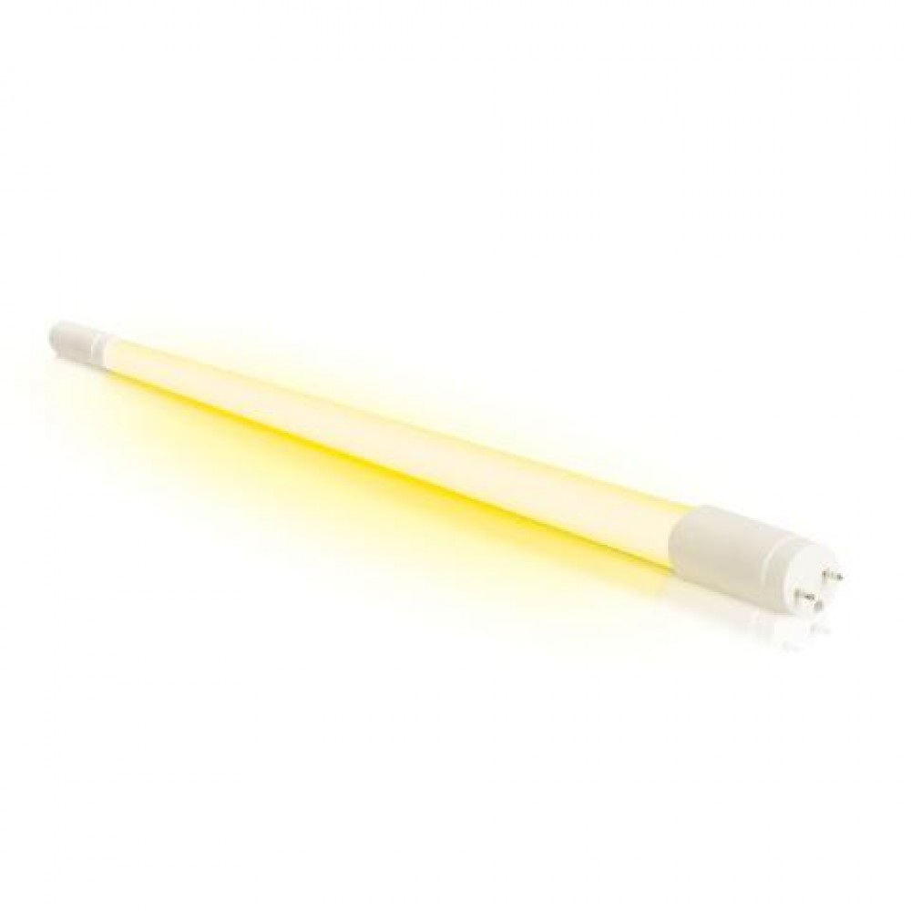 Led tube lamp 18W T8 G13 230V 120cm 160° yellow Φos_me