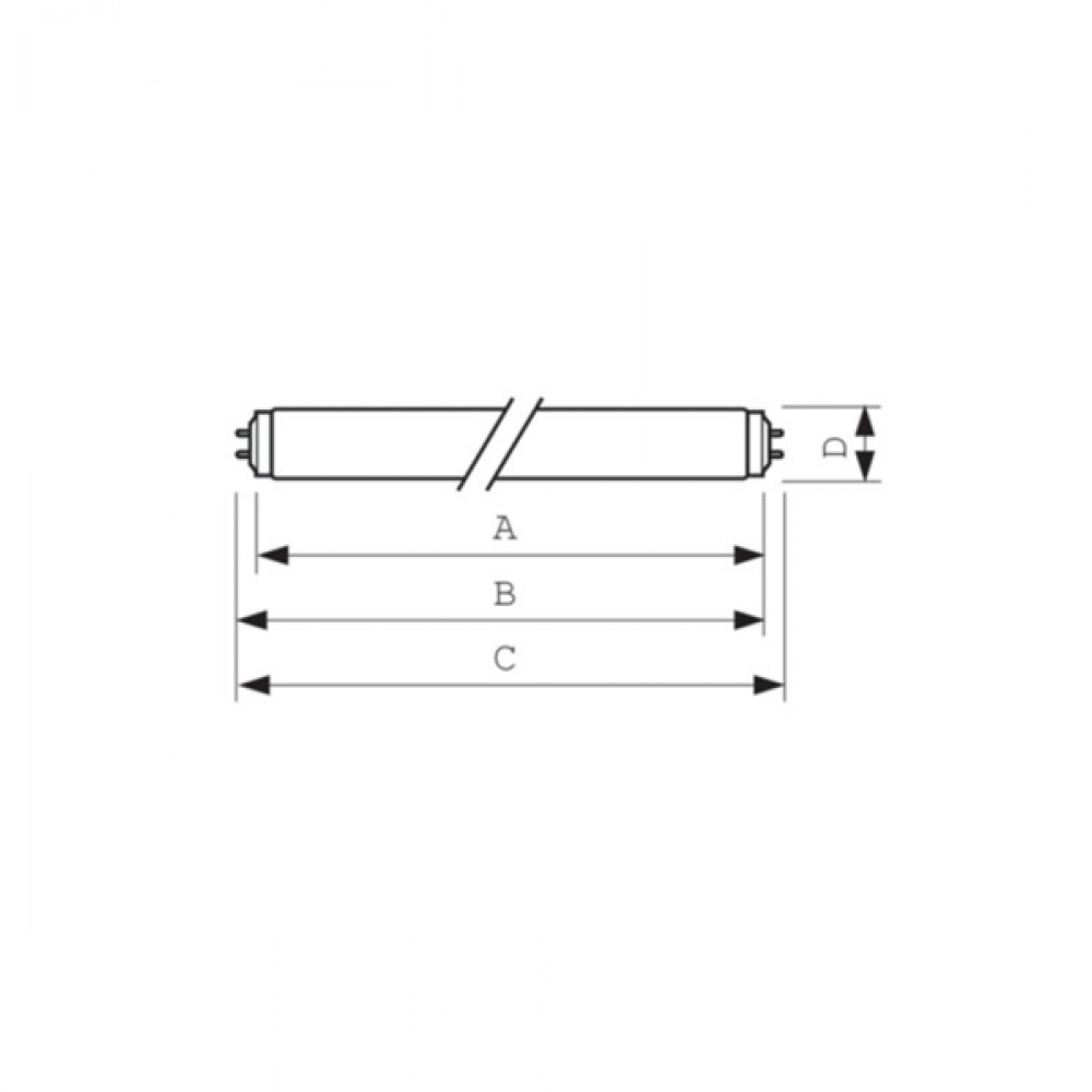 Fluorescent 20W T12 G13 60cm UVB Philips