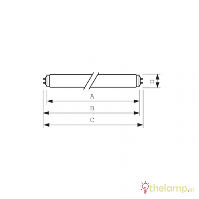Φθόριο 20W T12 G13 60cm UVB Philips