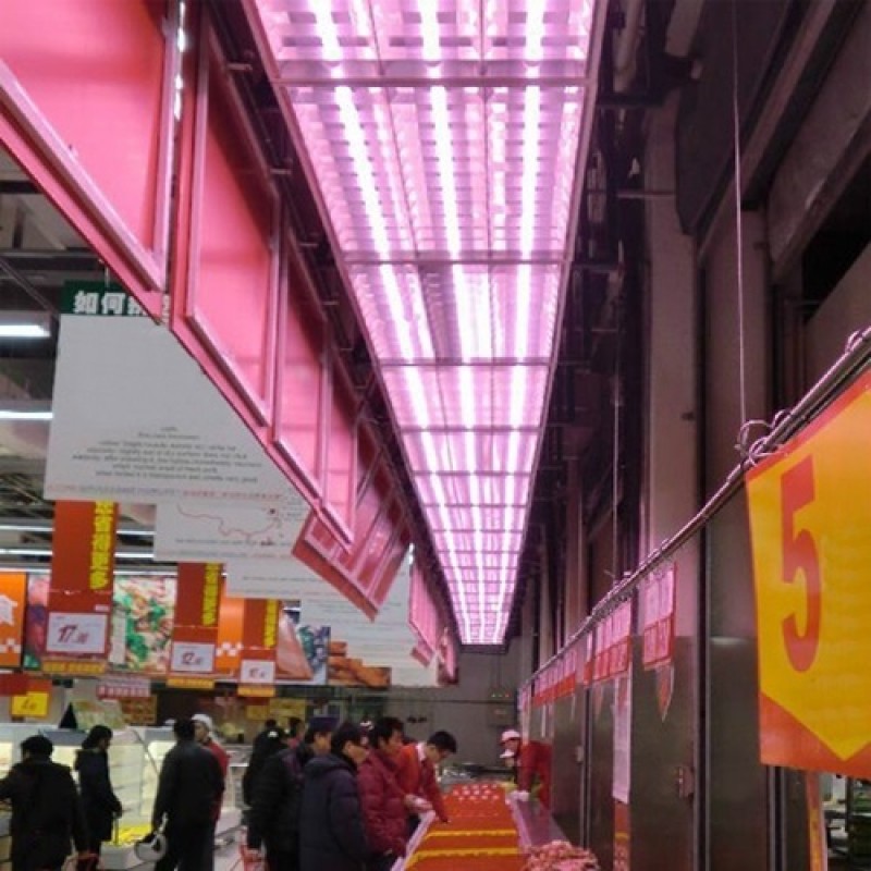 Led φθόριο 18W T8 G13 120cm 360° για ψυγείο κρεάτων fresh Φοs_me
