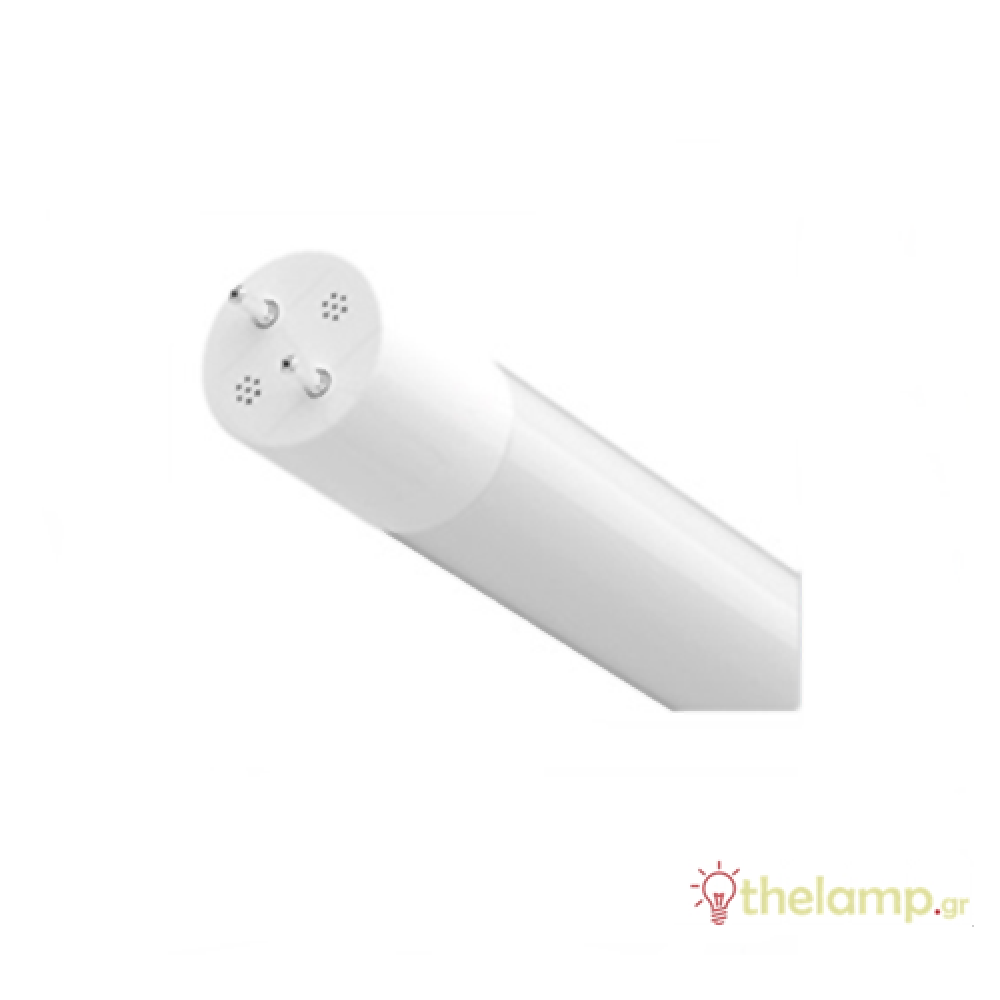 Led φθόριο 17W T8 G13 240V 120cm 210° glass rotation day light 6500K