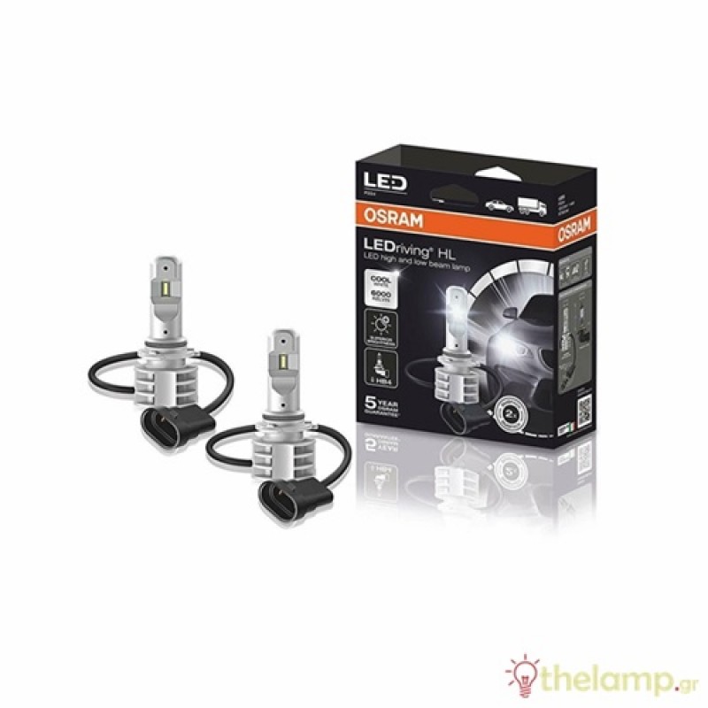 Osram Led 12/24V 14W P22d HB4 day light 6000K LEDriving HL Gen2 DUO BOX 9736CW