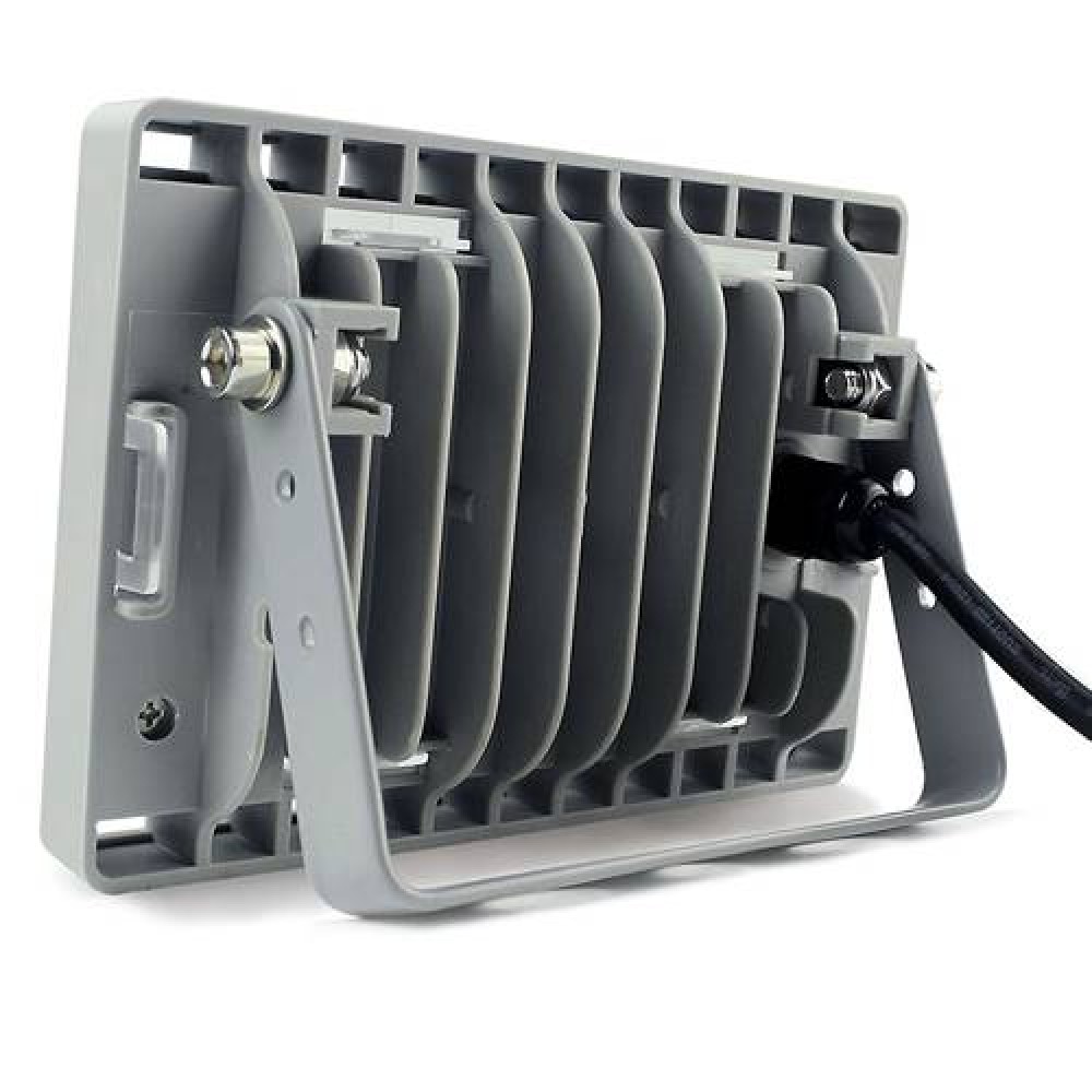 Προβολέας led 20W 12V day light 6000K ασημί FLU20W-DW