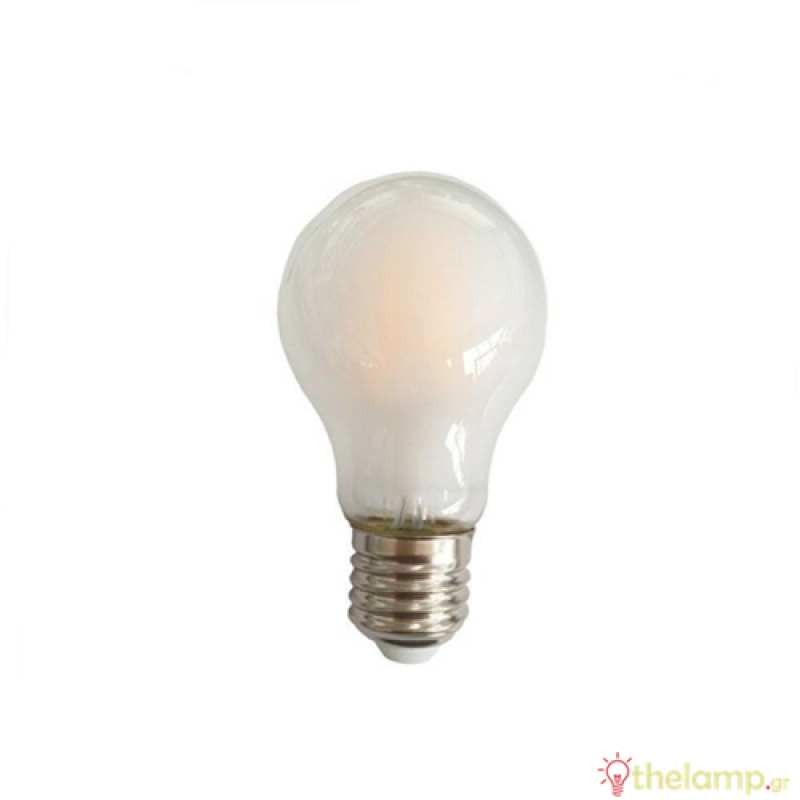 Led κοινή filament A60 220-240V 9W E27 ματ warm white 2800K dimmable Φοs_me