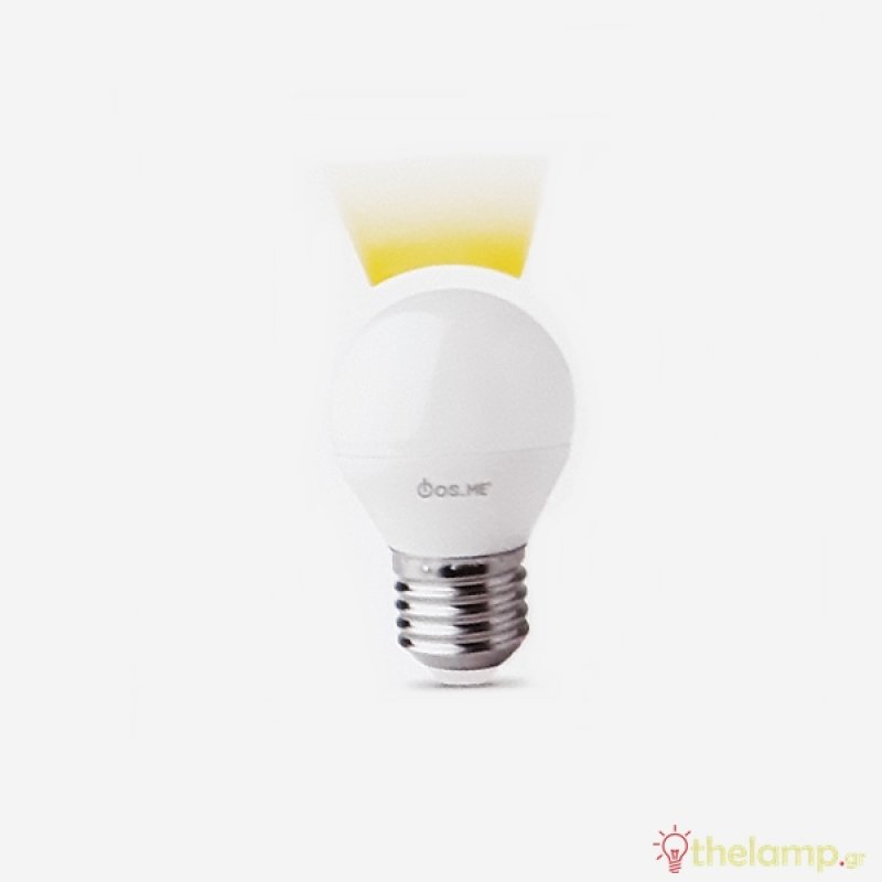 Led γλομπάκι G45 240V 3W E27 κίτρινο Φos_me