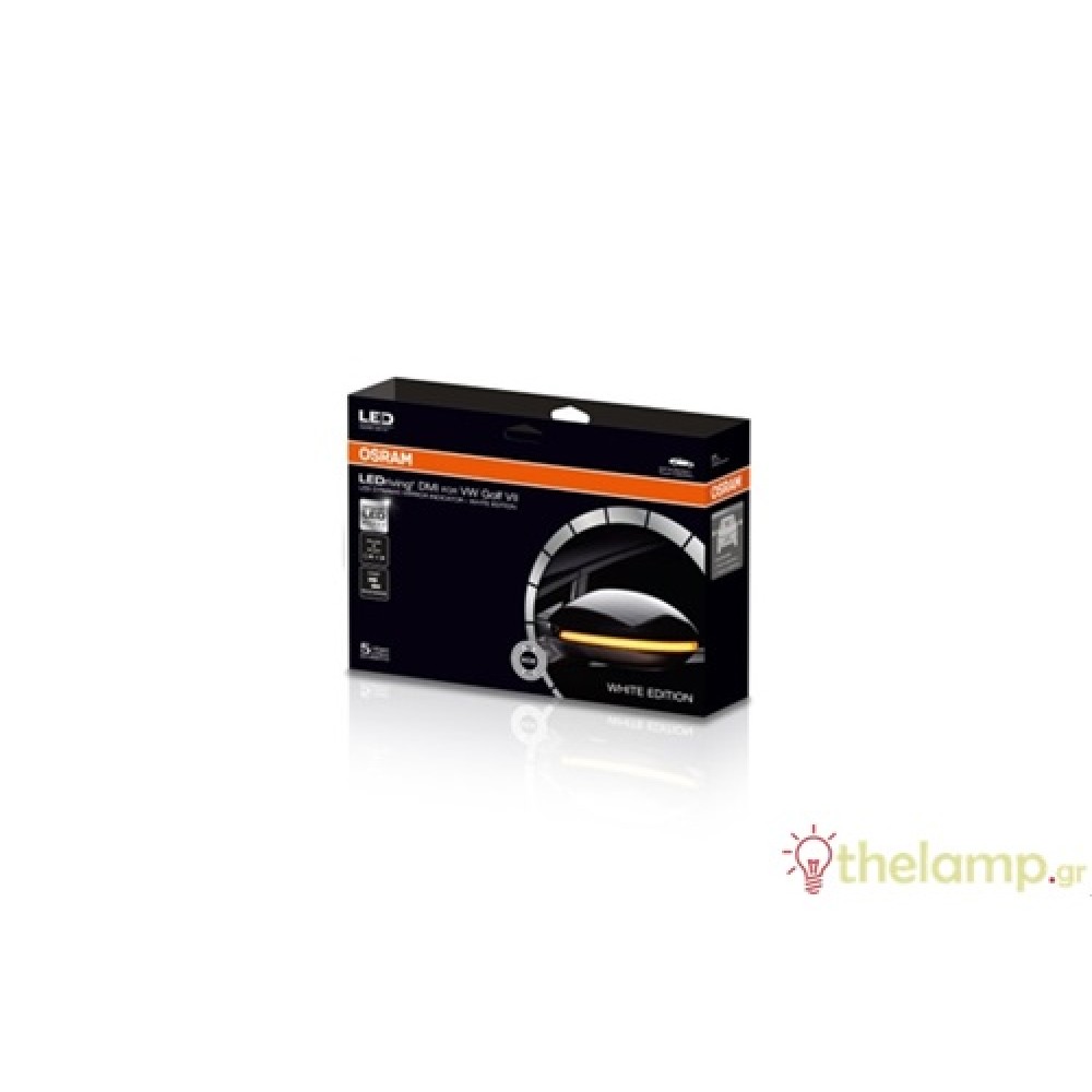 Car lantern Led 12V white edition VW Golf 7 LEDriving dynamic mirror LEDDMI 5G0 WT S Osram