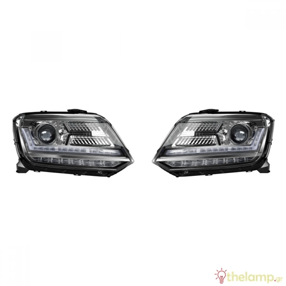 Car lantern Led 12V 55W black edition VW Amarok LEDriving LEDHL107-BK LHD Osram