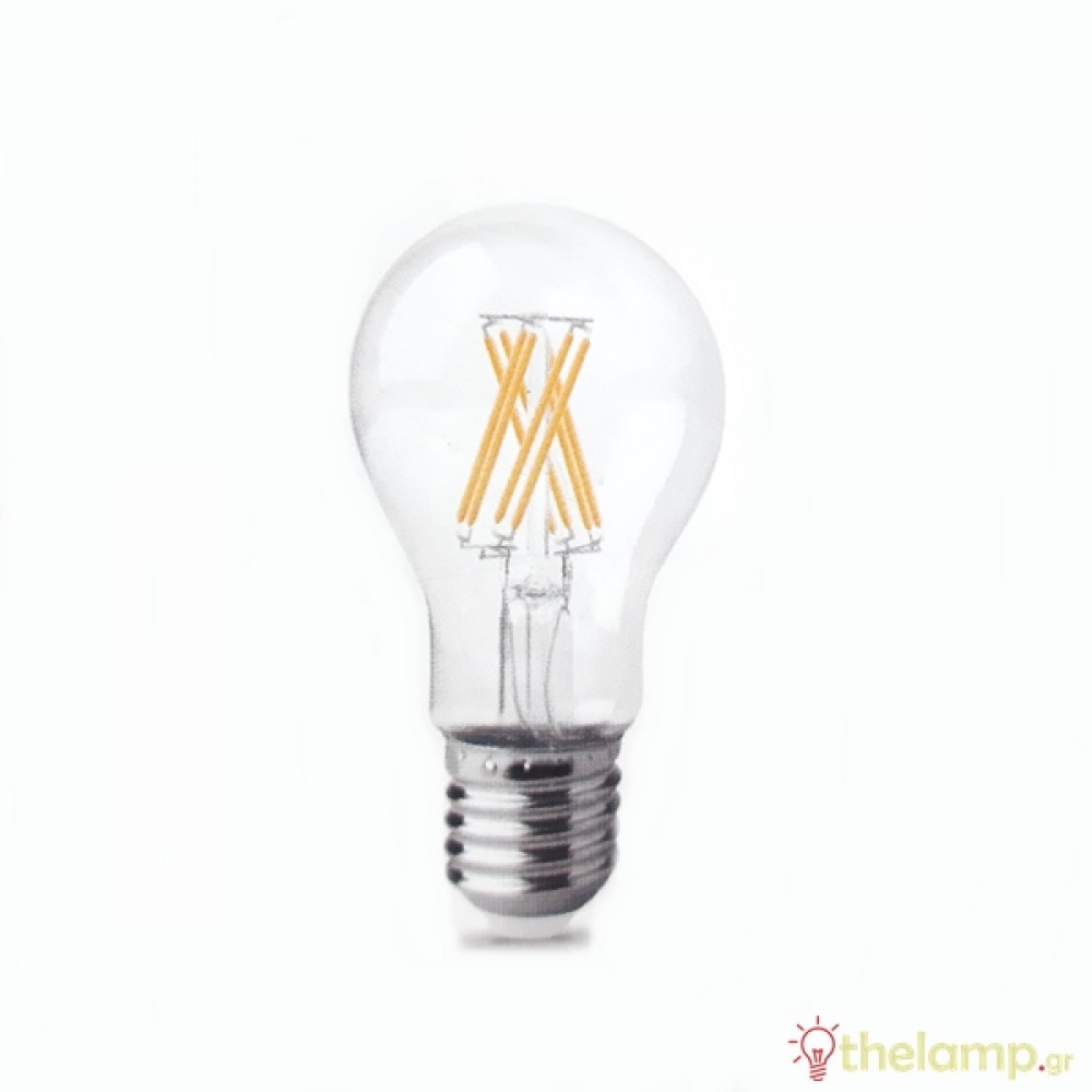 Led classic bulb filament A60 9W E27 220-240V clear cool white 4000K Fos_me