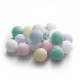 Led cotton balls 0.6W 20leds auto ON/OFF timer Candy Φos_me