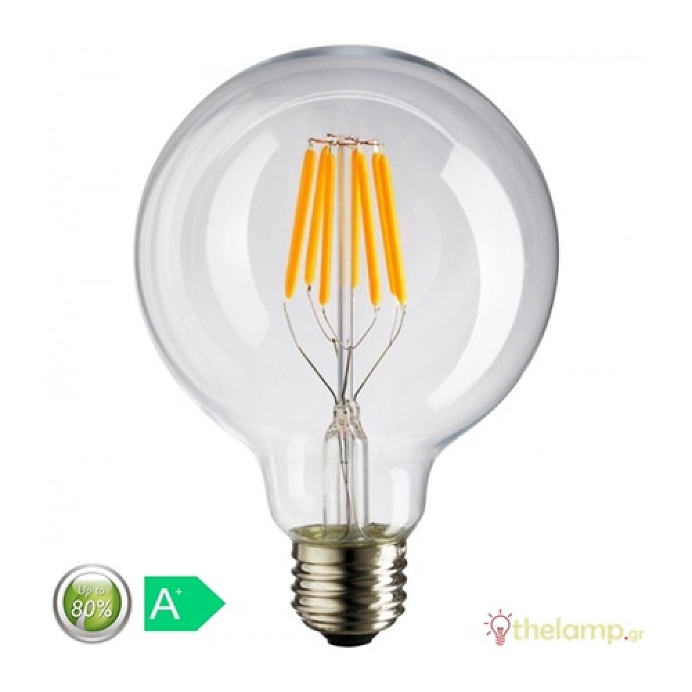 Led globe filament G95 11W Е27 240V clear cool white 4000K Fos_me