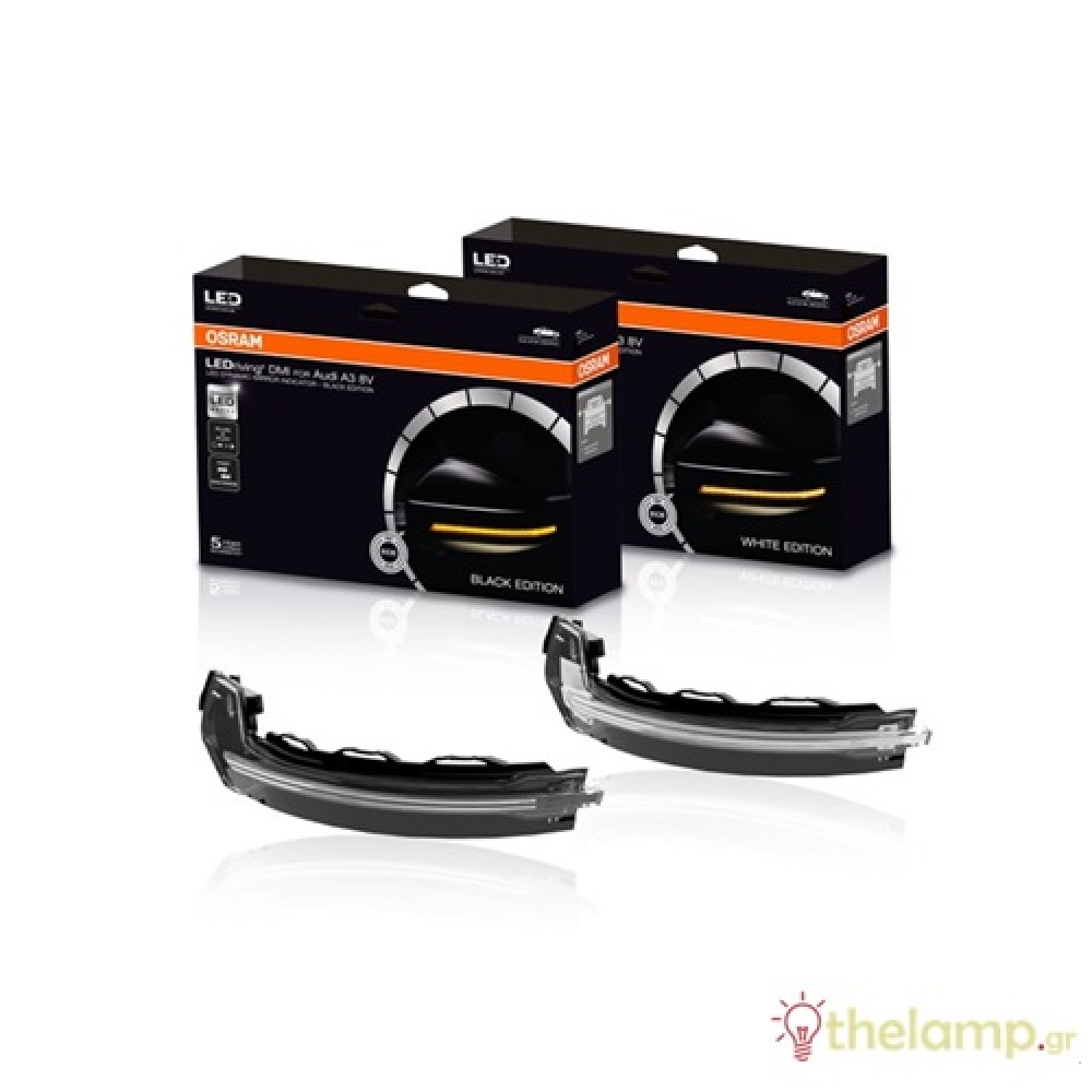 Car lantern Led 12V white edition Audi A3 LEDriving dynamic mirror LEDDMI 8V0 WT S Osram