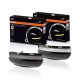 Φανάρι αυτοκινήτου Led 12V black edition VW Golf 6 LEDriving dynamic mirror LEDDMI 5K0 BK S Osram