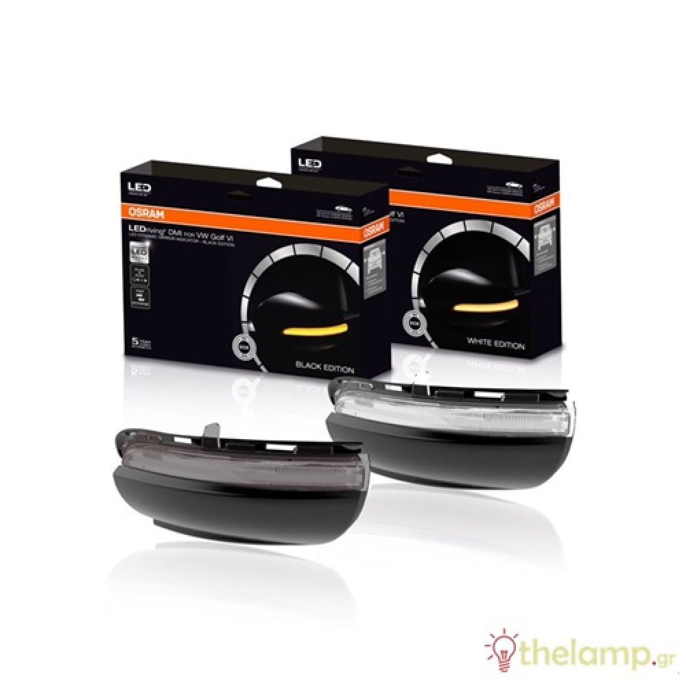 Car lantern Led 12V white edition VW Golf 6 LEDriving dynamic mirror LEDDMI 5K0 WT S Osram