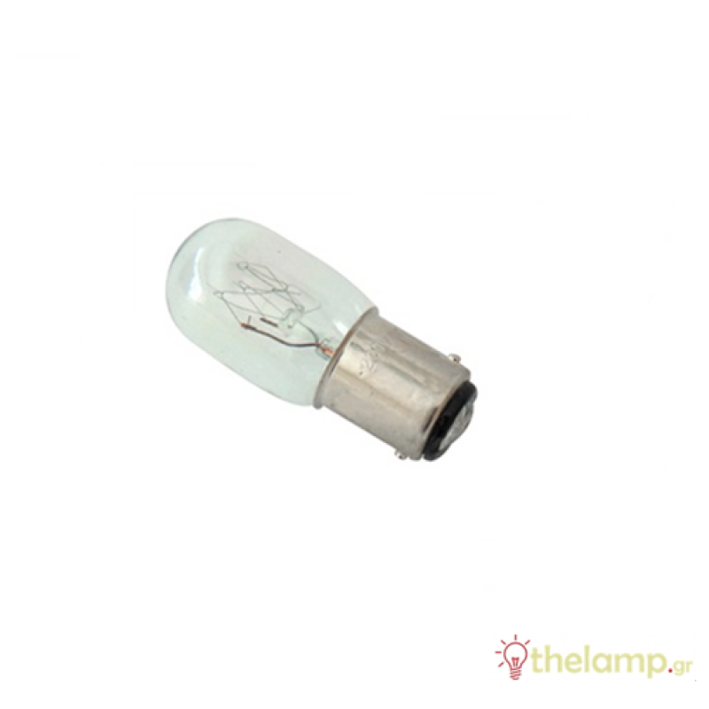 Ενδεικτική λυχνία 230V 15W BA15d ᴓ20x48mm ραπτομηχανής Econ