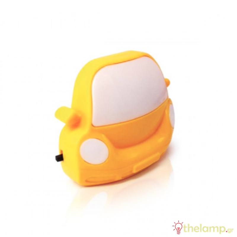 Φωτάκι νυκτός Led αυτοκίνητο 0.5W 110-250V warm white 3000K κίτρινο Φos_me