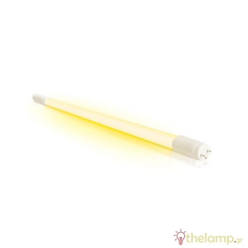 Led φθόριο 18W T8 G13 240V 120cm 360° κίτρινο Φοs_me