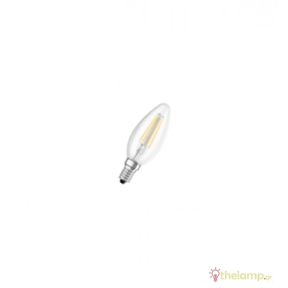 Led candle filament B40 4W E14 240V warm white 2700K LED P CLB40 Ledvance