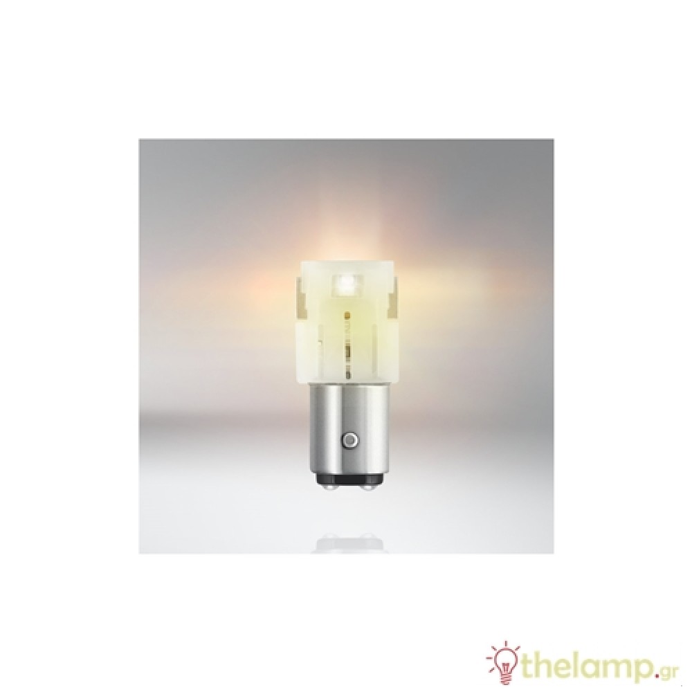 Osram Led 12V 1.30/0.80W BAY15d (P21/5W) Yellow LEDriving Standard DUO blister 7528DYP-02B